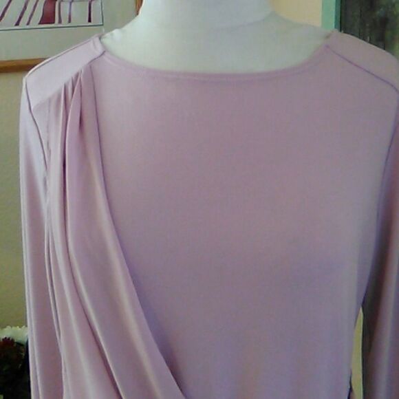 Simonton Says by George Simonton Light Lilac Top - Picture 3 of 10
